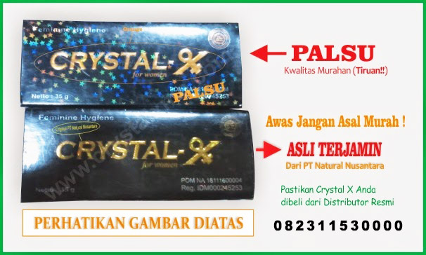 Crystal X Nasa Asli dan Palsu