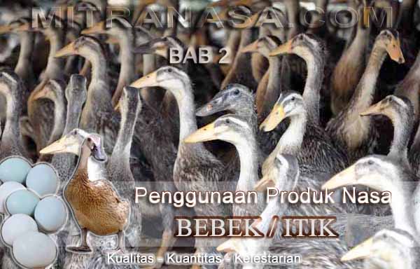 Penggunaan Produk Nasa Ternak Bebek / Itik