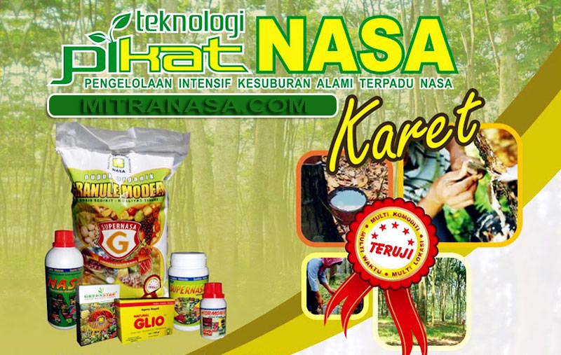 Teknologi Pikat Nasa Tanaman Karet